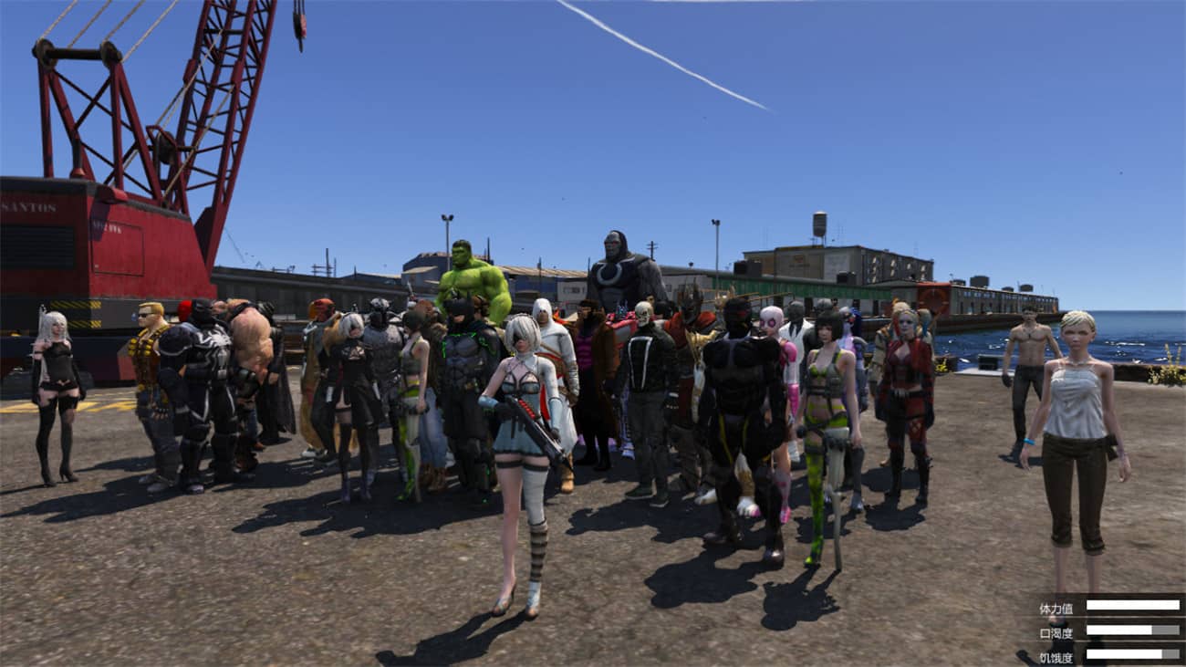【电脑游戏】《侠盗猎车手5》MOD可剧情版